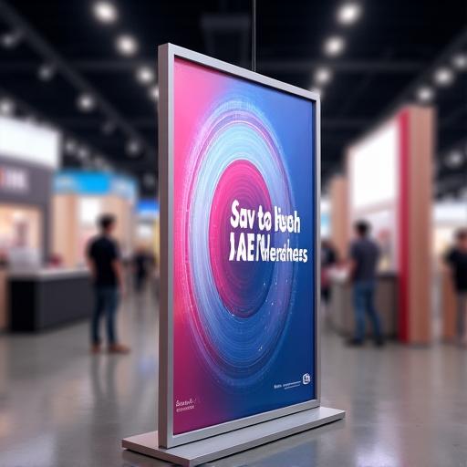 Messebanner und Werbebanner Design für Großformat-Marketing