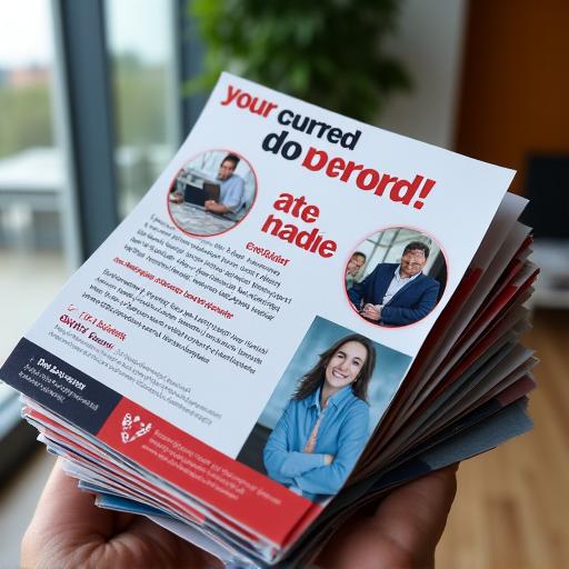 Personalisierte Flyer mit variablen Daten für Direct Mail